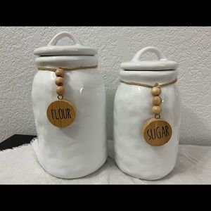 Flour and Sugar Canisters